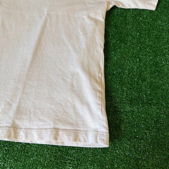 Zara Boxy Fit Solid Beige Big Pocket Short Sleeve Crewneck T-Shirt Size 13-14 - Picture 3 of 13